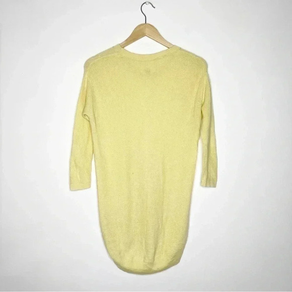 WILFRED Scoop Neck Knit Pullover Balzac Sweater Yellow Artizia Wool Size XS - Picture 6 of 6